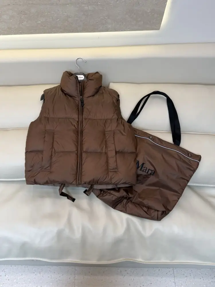 Max Mara Жилетка на пуху женская — Фото 3