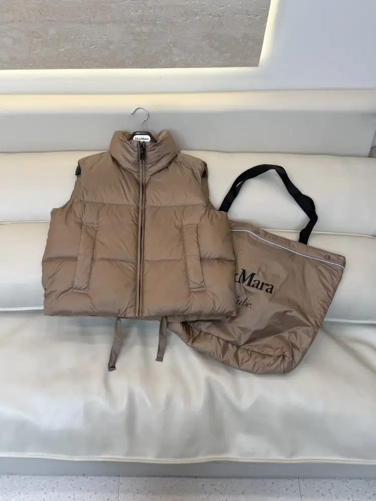 Max Mara Жилетка на пуху женская — Фото 3