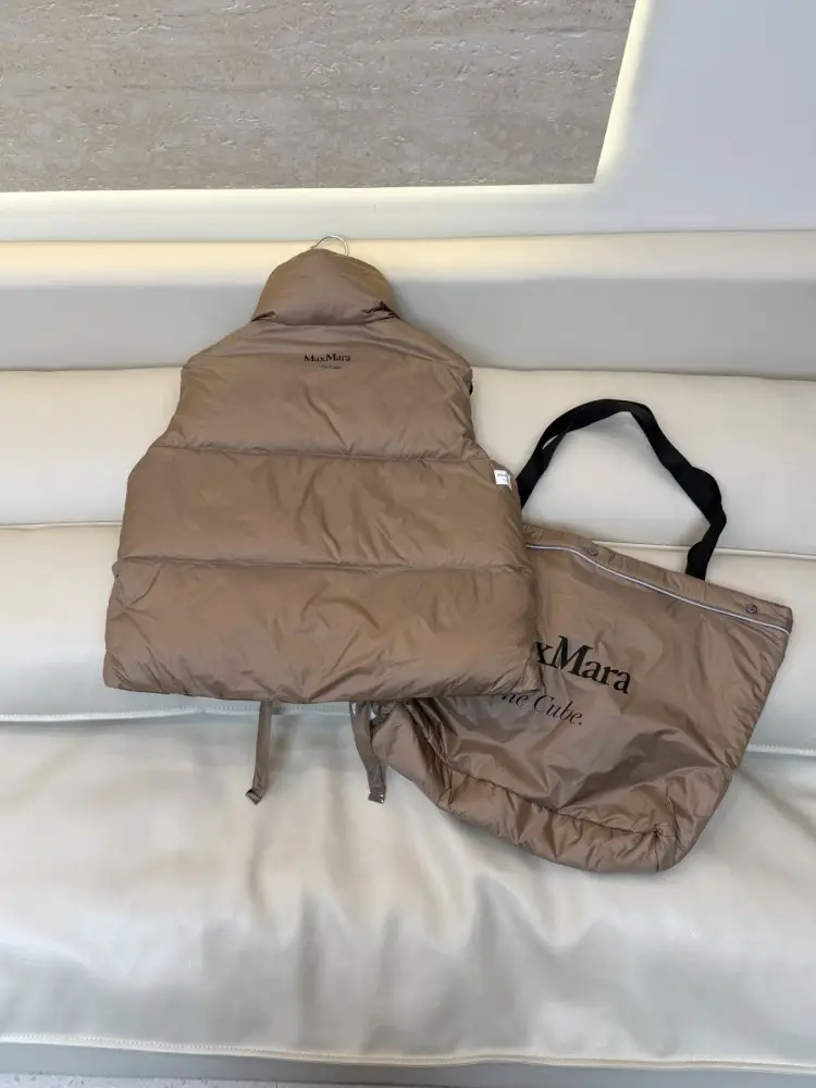Max Mara Жилетка на пуху женская — Фото 4