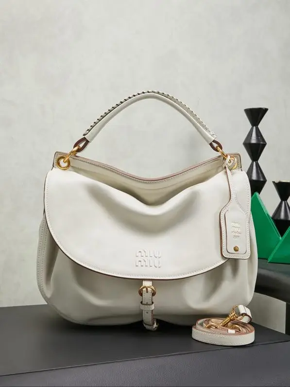 Miu Miu Сумка Rendez-vous 40 см кожаная — Фото 1