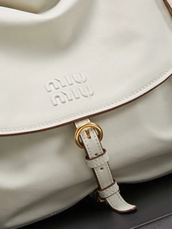Miu Miu Сумка Rendez-vous 40 см кожаная — Фото 5