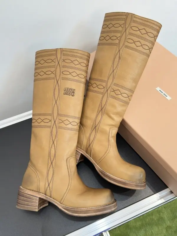 Miu Miu — Boots leather women's