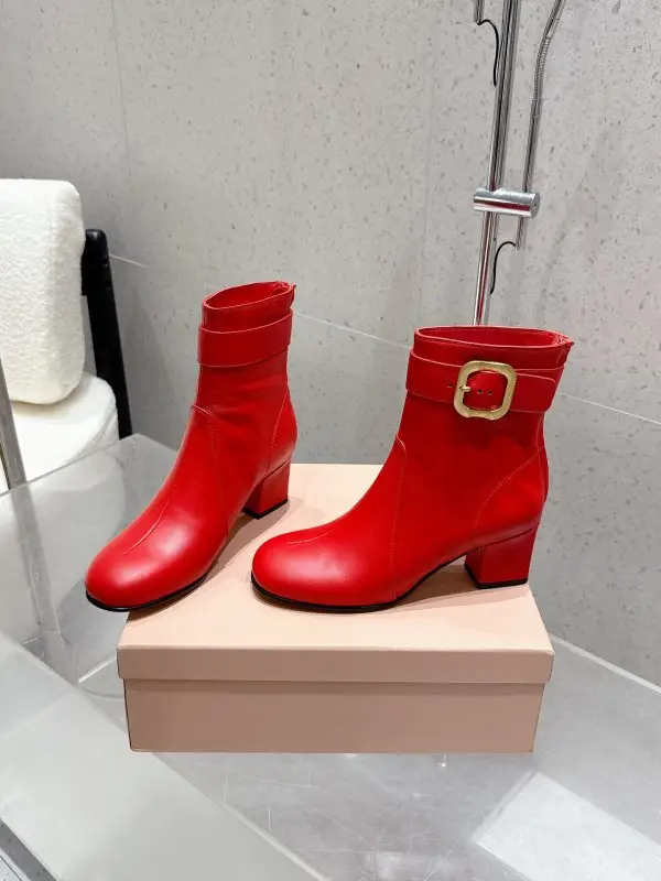 Miu Miu — Boots leather women's