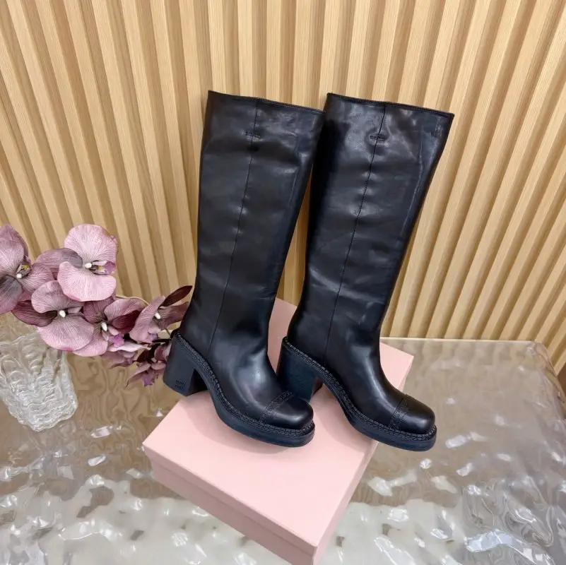 Miu Miu Boots leather women's — Photo 3