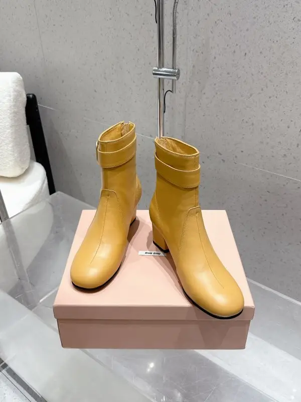Miu Miu Boots leather women's — Photo 3