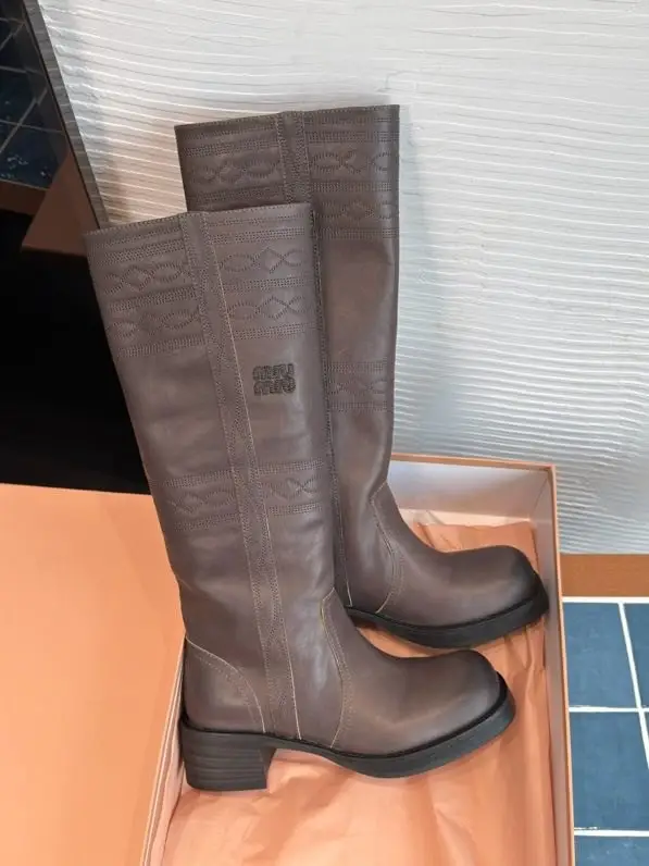 Miu Miu Boots leather women's — Photo 4