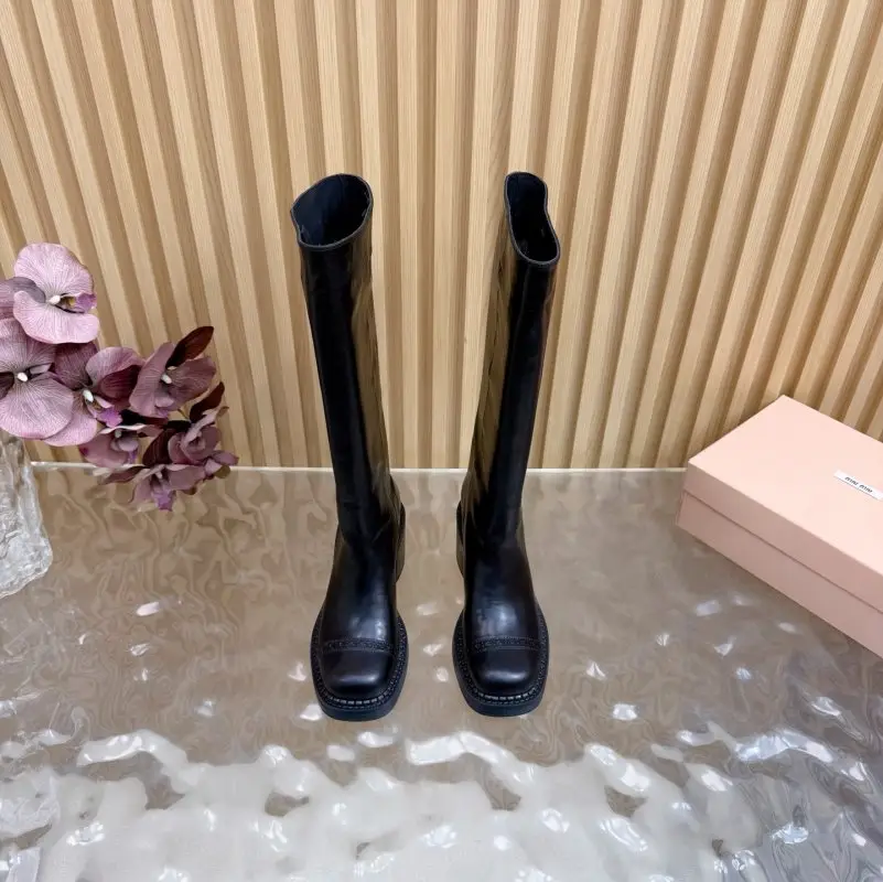 Miu Miu Boots leather women's — Photo 4