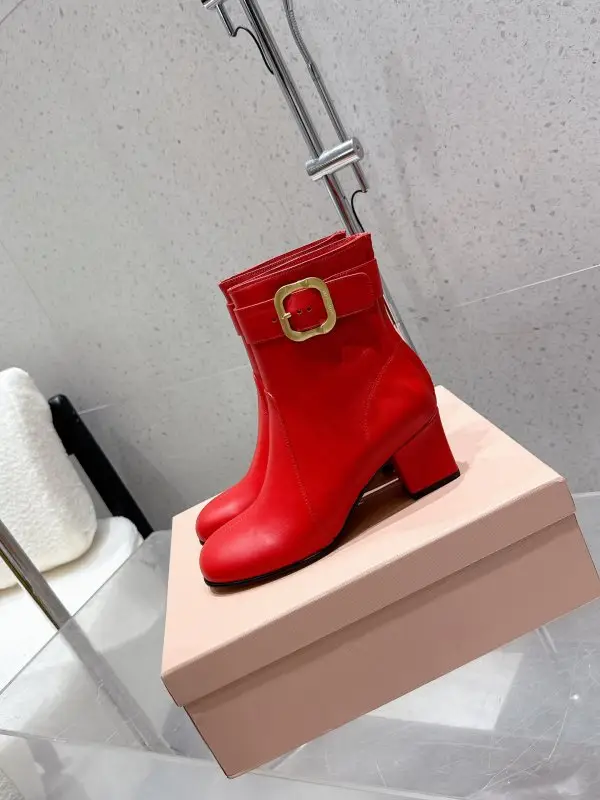 Miu Miu Boots leather women's — Photo 4