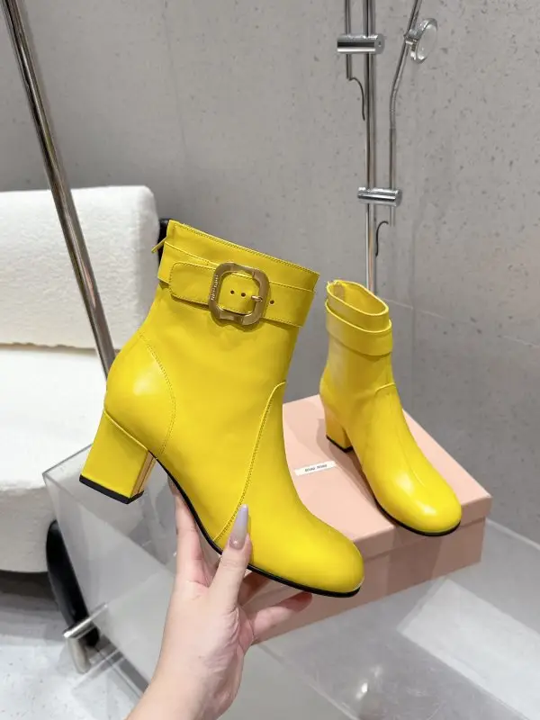 Miu Miu Boots leather women's — Photo 5