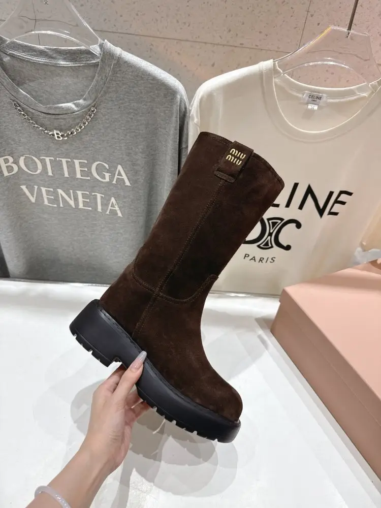 Miu Miu Чоботи жіночі — Фото 5