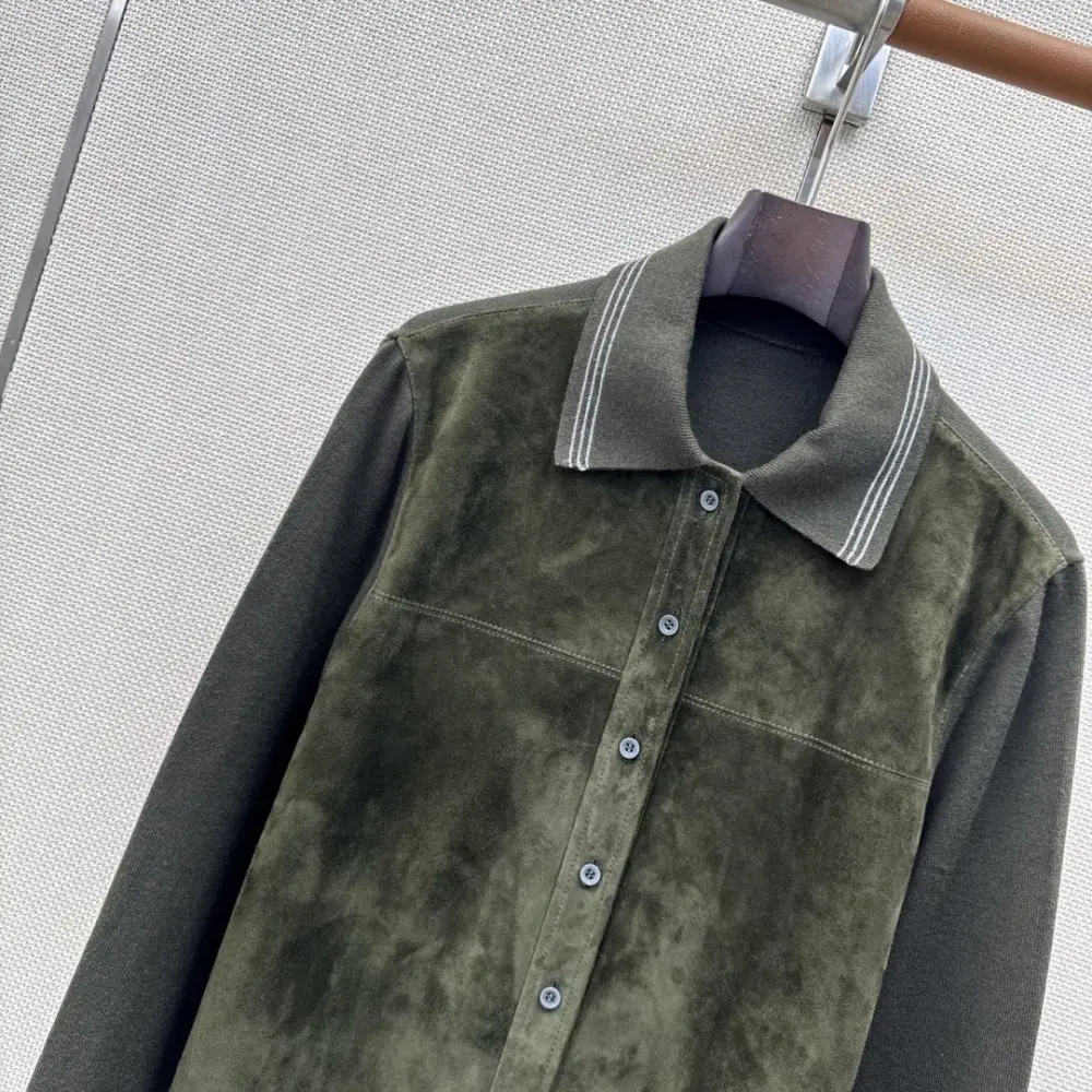 Miu Miu Jacket Canelé suede women's — Photo 3