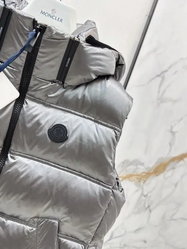 Moncler Пуховый жилет Silver Label Pearl — Фото 5