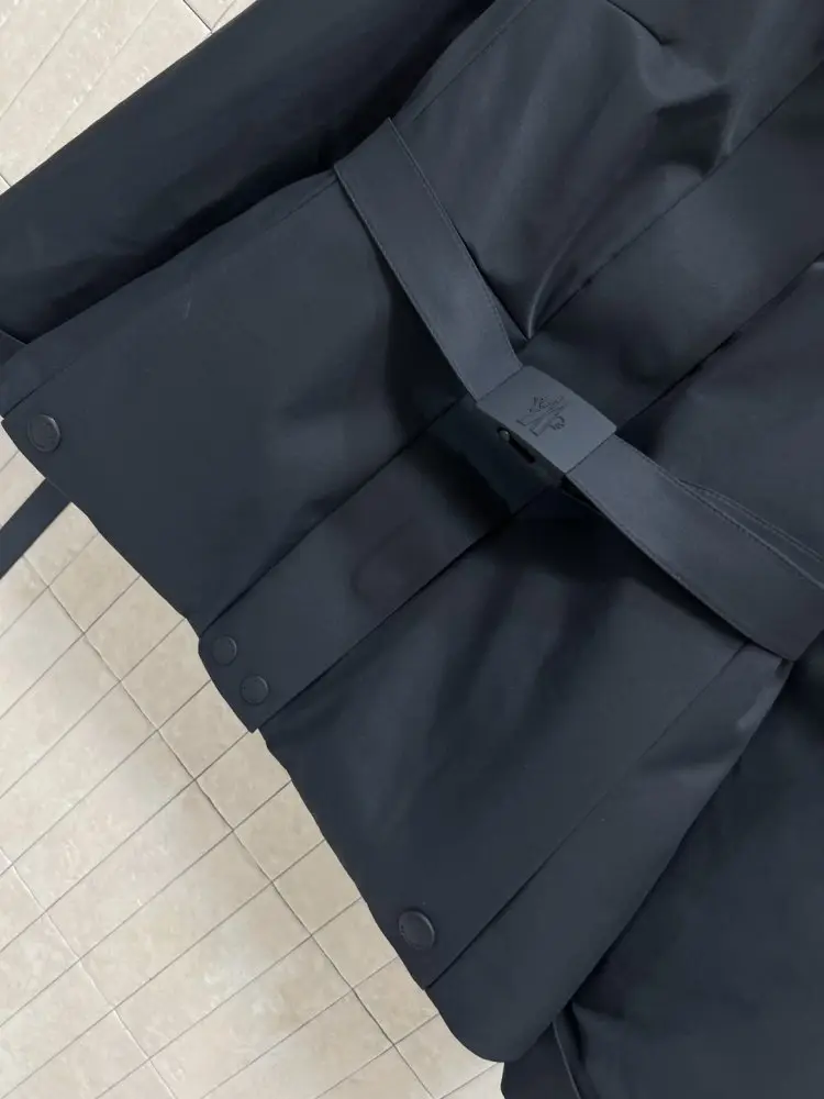 Moncler Парка со съемным капюшоном и воротником из лисьего меха — Фото 3
