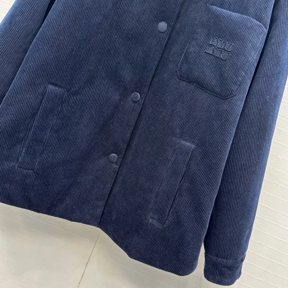 Moncler Stylish coat of velveteen — Photo 5