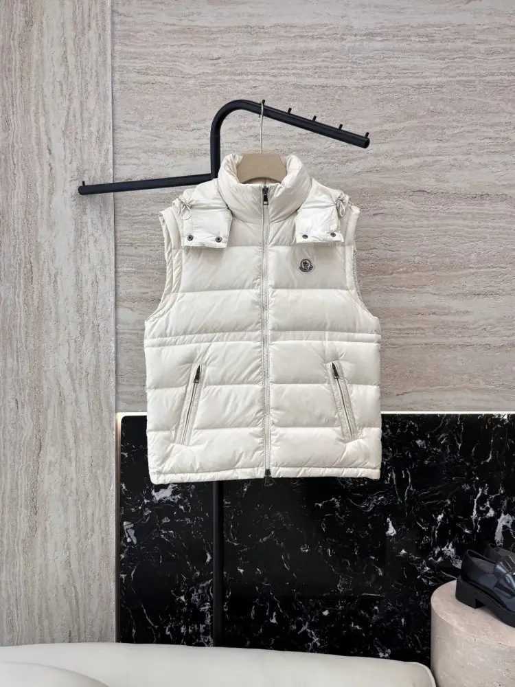 Moncler — Vest on feathers women's