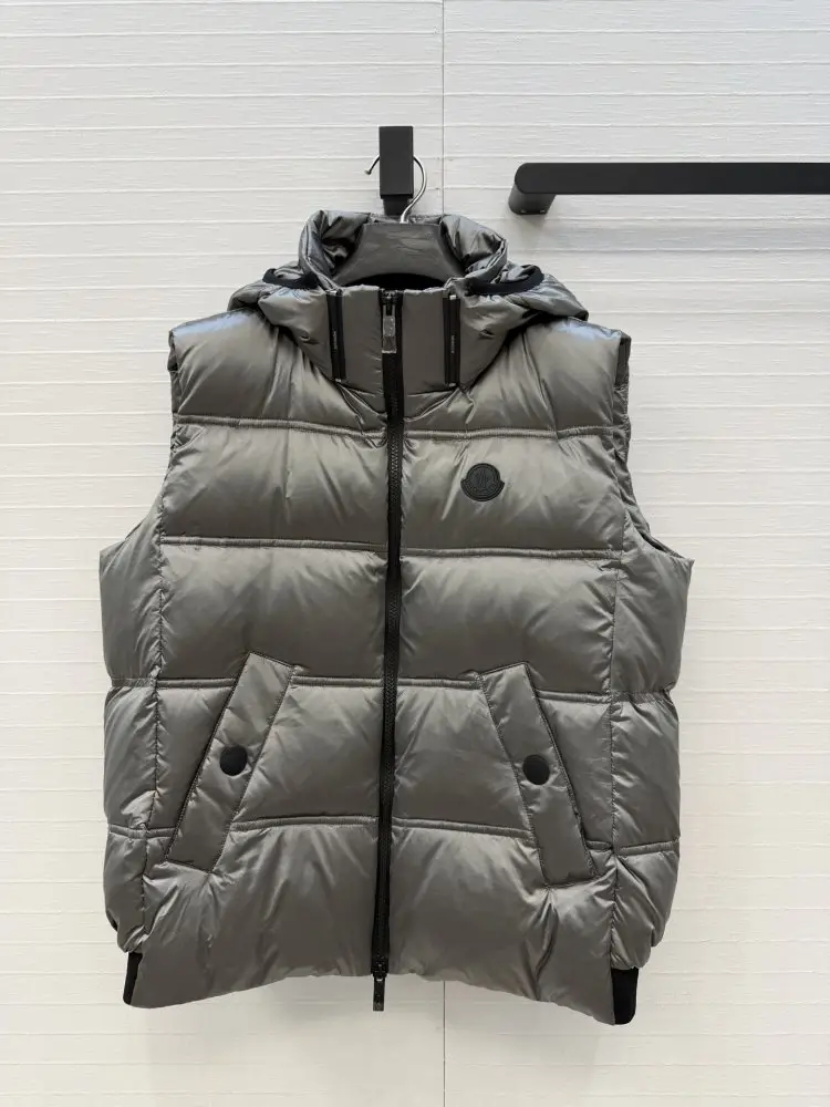 Moncler — Vest on feathers women's