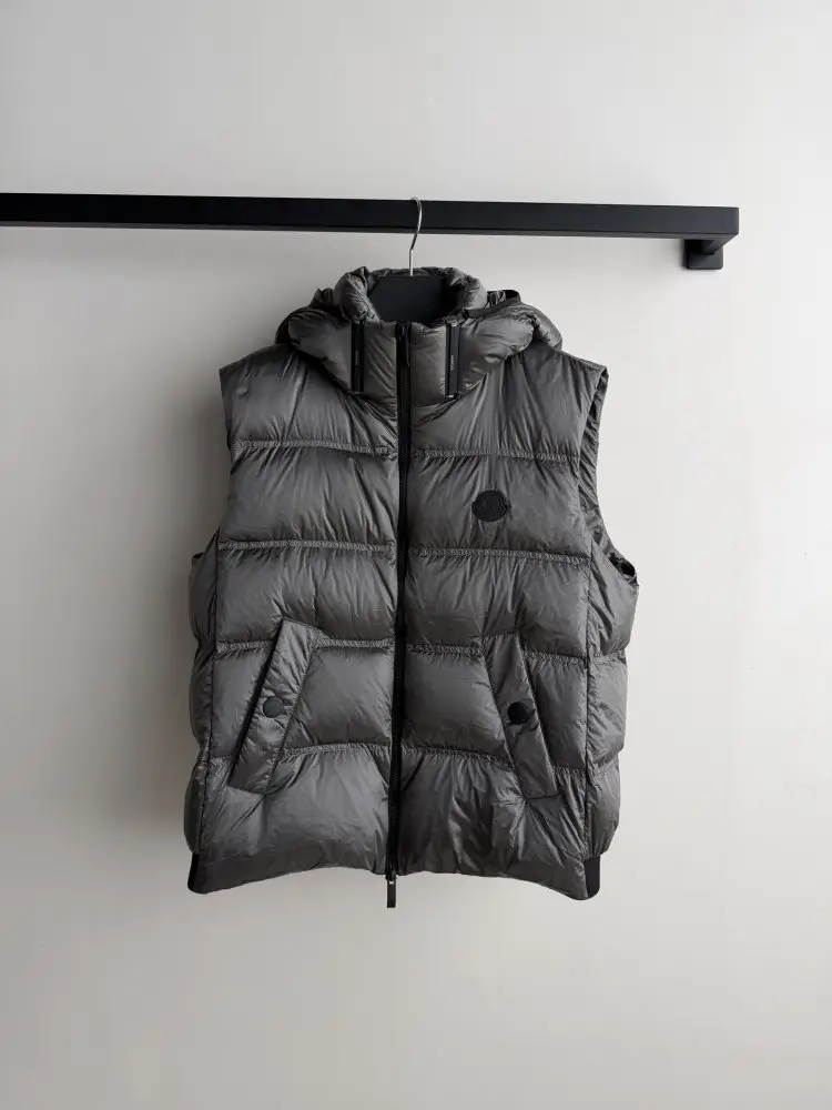 Moncler — Vest on feathers women's
