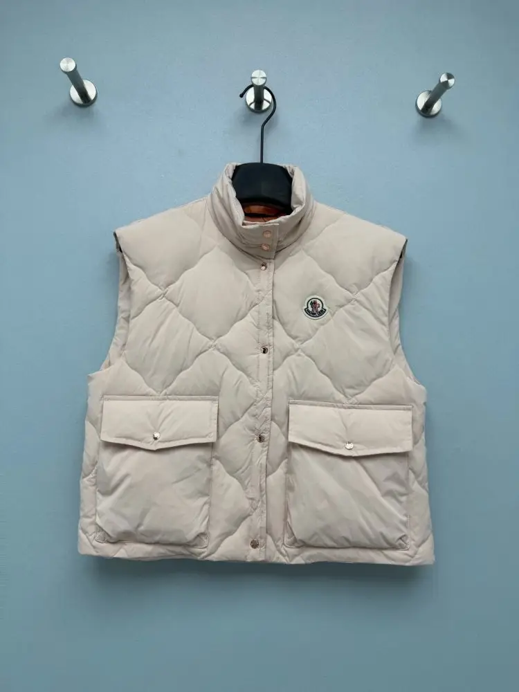 Moncler — Vest on feathers women's