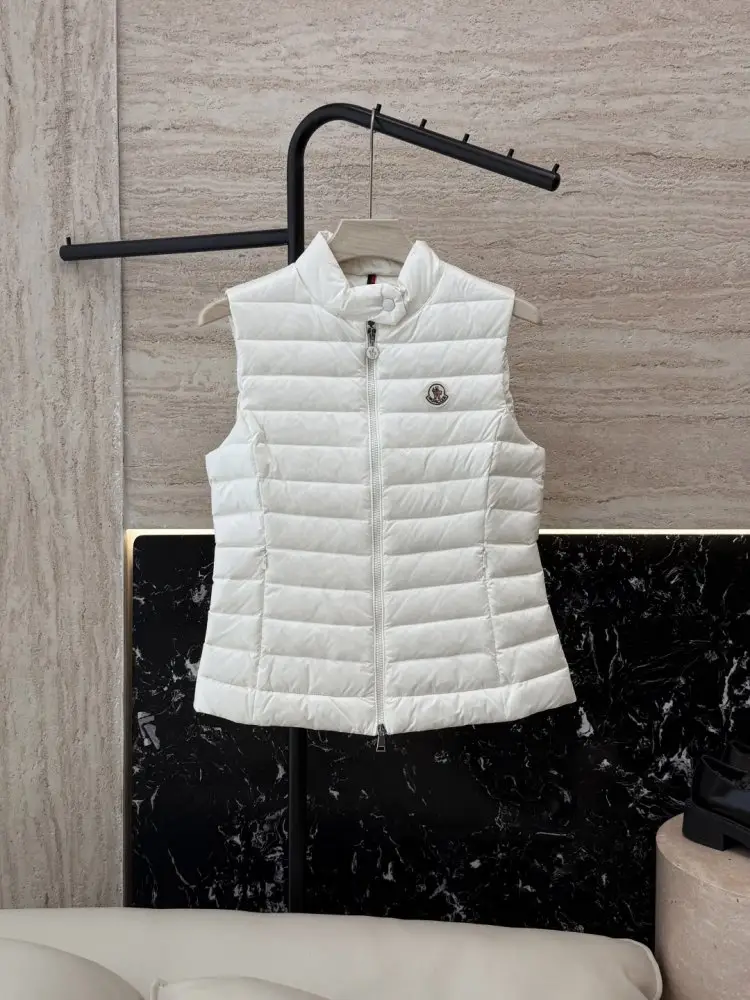 Moncler — Vest on feathers women's