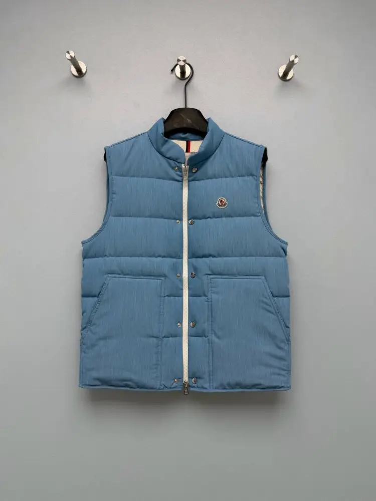 Moncler — Vest on feathers women's