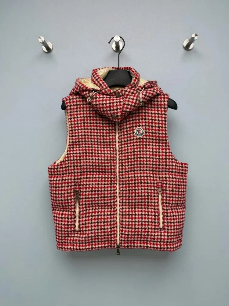 Moncler — Vest on feathers women's