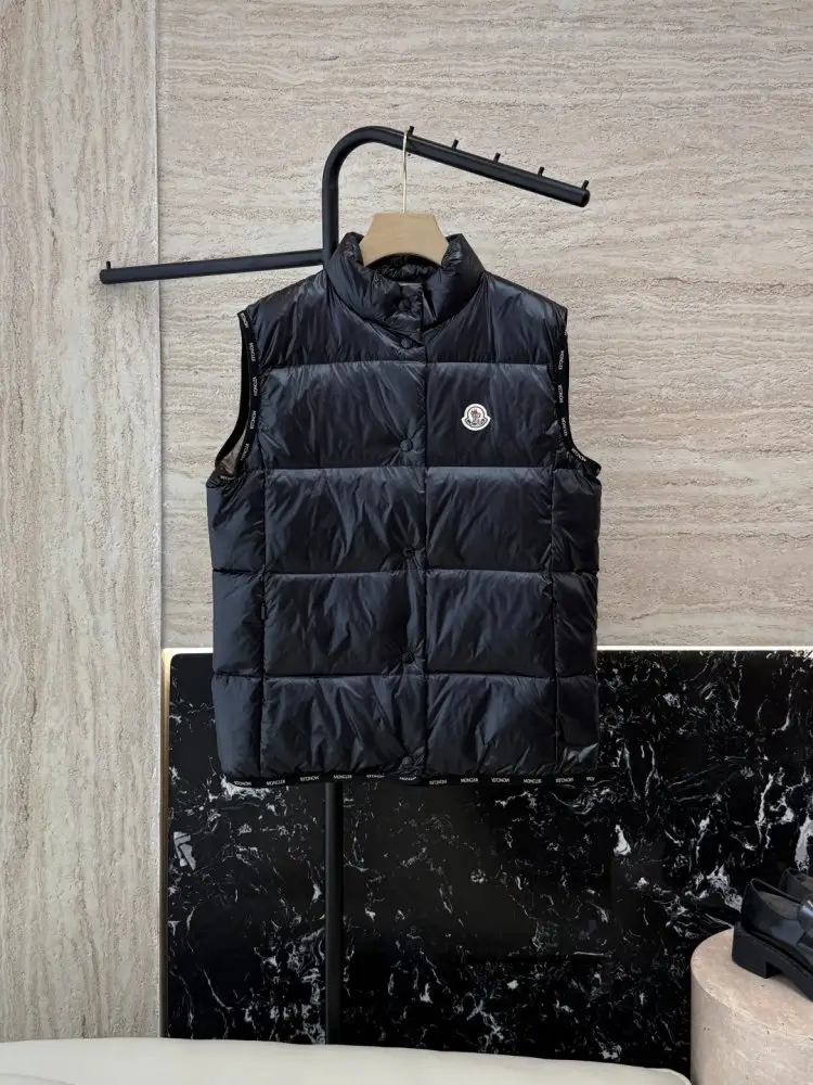 Moncler — Vest on feathers women's