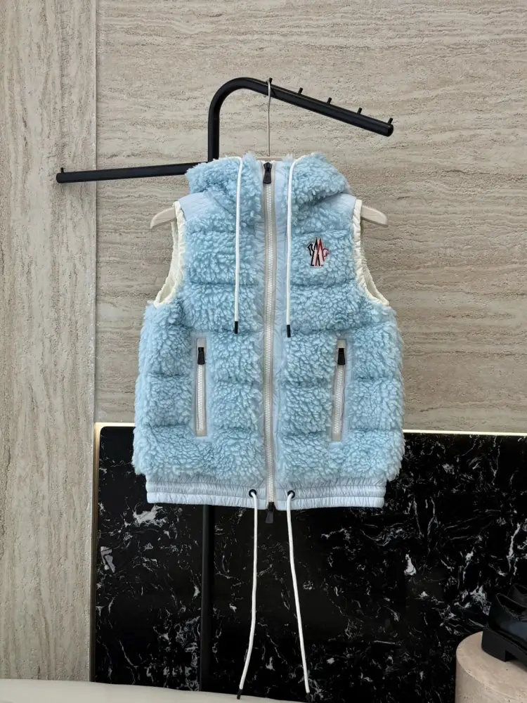 Moncler — Vest on feathers women's
