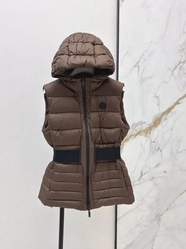 Moncler — Vest on feathers women's