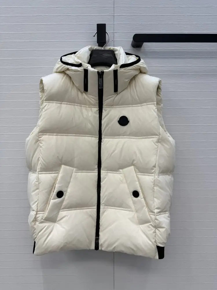 Moncler — Vest on feathers women's