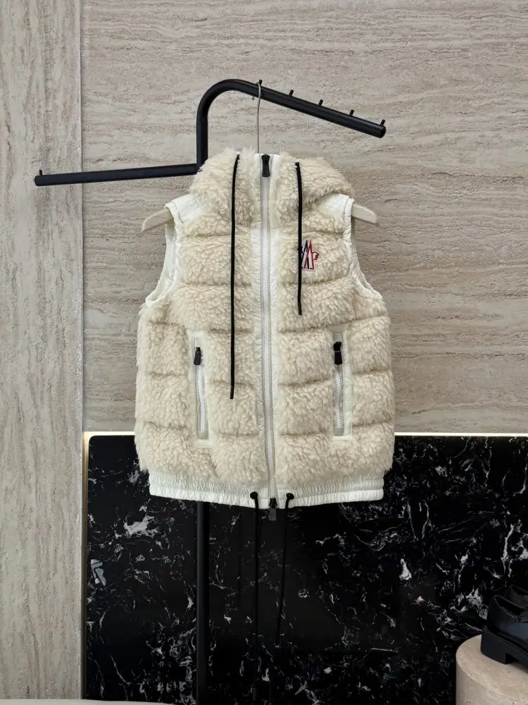 Moncler — Vest on feathers women's