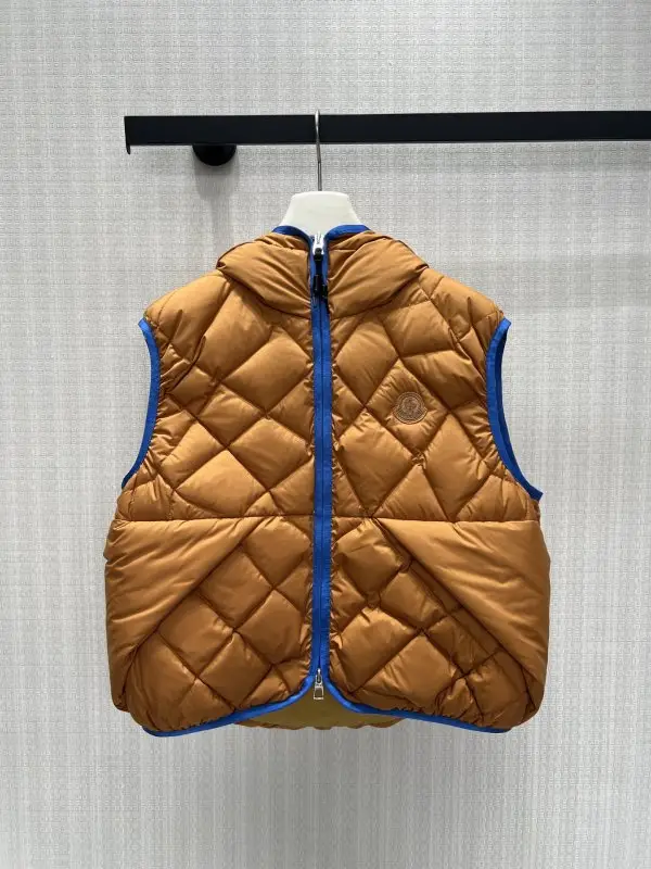 Moncler — Vest on feathers women's