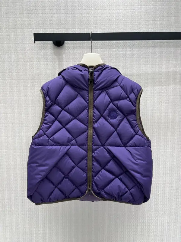 Moncler — Vest on feathers women's