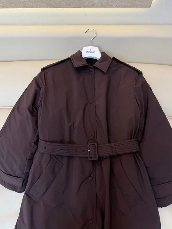 Moncler Жіноча довга пухова куртка — Фото 4