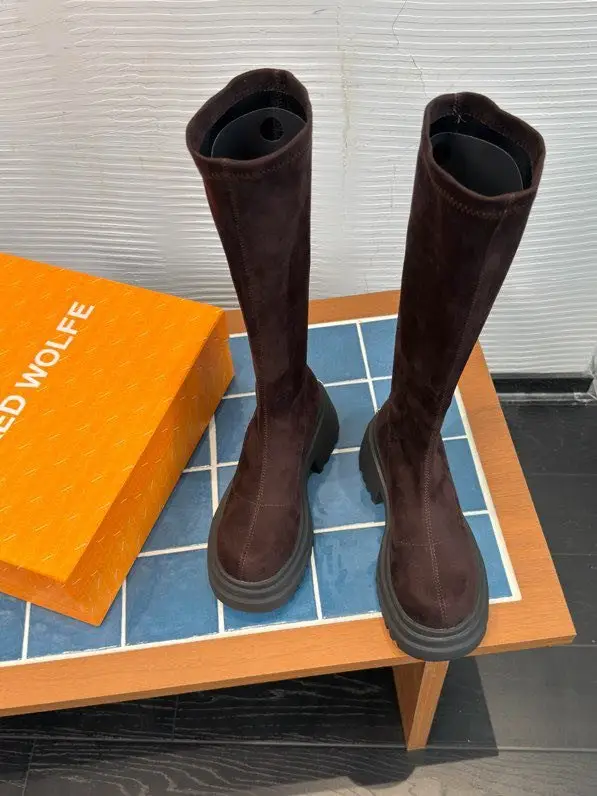 NAKED WOLFE Boots suede women's — Photo 2
