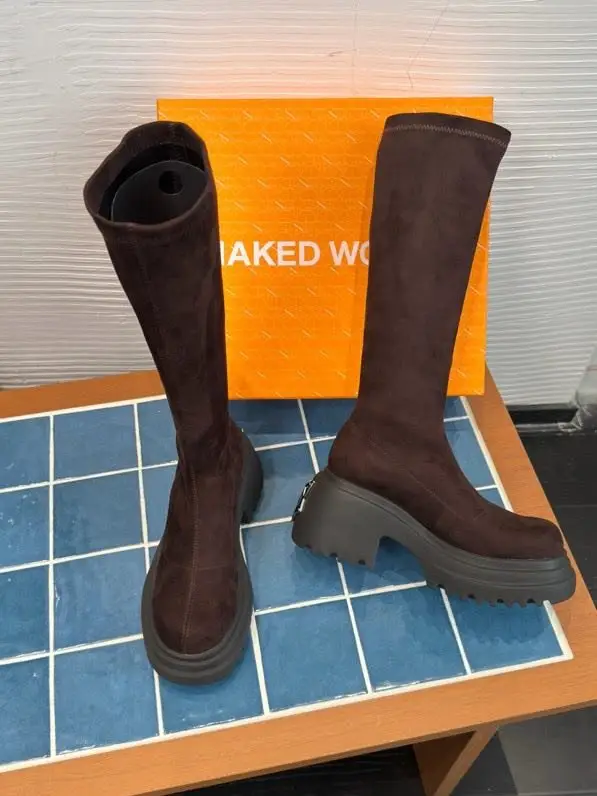 NAKED WOLFE Boots suede women's — Photo 3