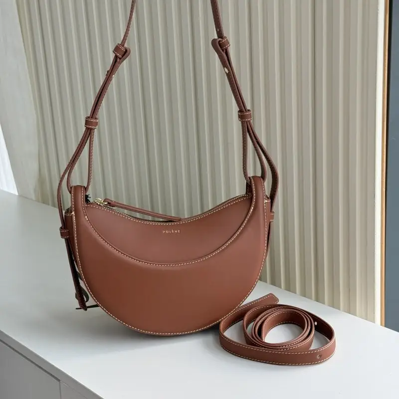 PoIene — A bag Numéro Dix 24 cm of soft grained skin