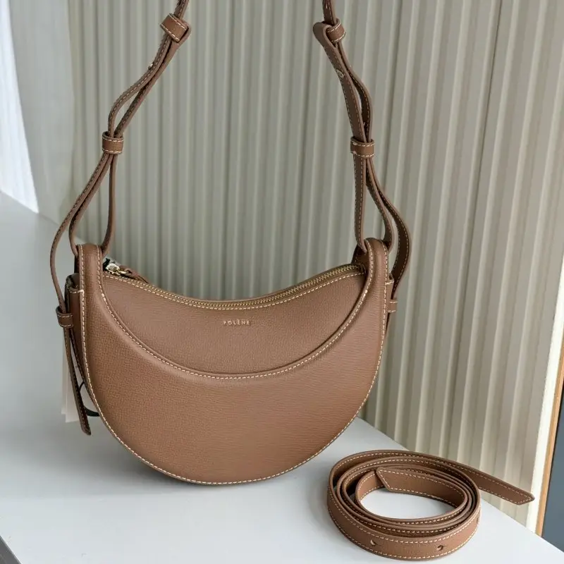 PoIene — A bag Numéro Dix 24 cm of soft grained skin