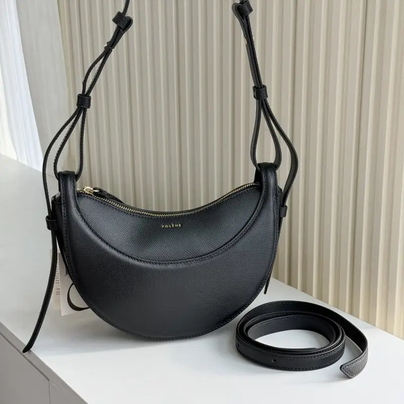 PoIene — A bag Numéro Dix 24 cm of soft grained skin