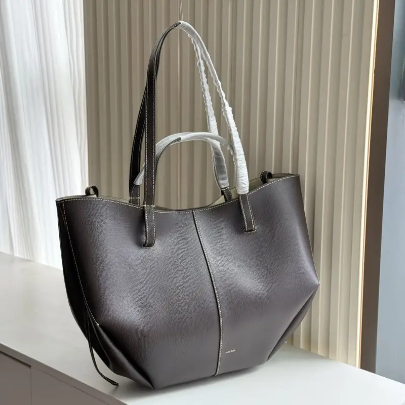 PoIene A bag-тоут 38 cm of soft grained skin — Photo 2