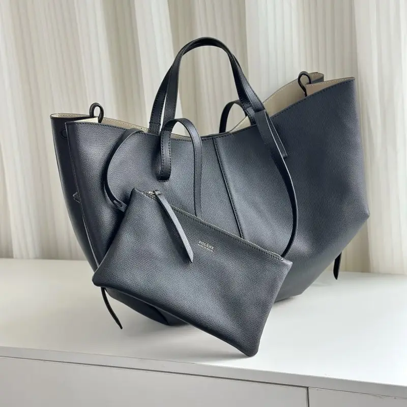 PoIene A bag-тоут 38 cm of soft grained skin — Photo 3