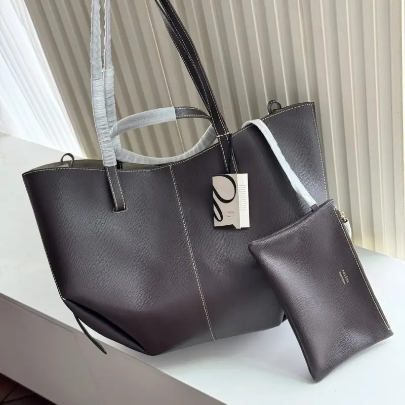 PoIene A bag-тоут 38 cm of soft grained skin — Photo 5