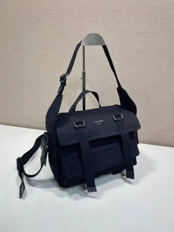 Prada Сумка месенджер 27 см 1BD408 з канваса — Фото 2