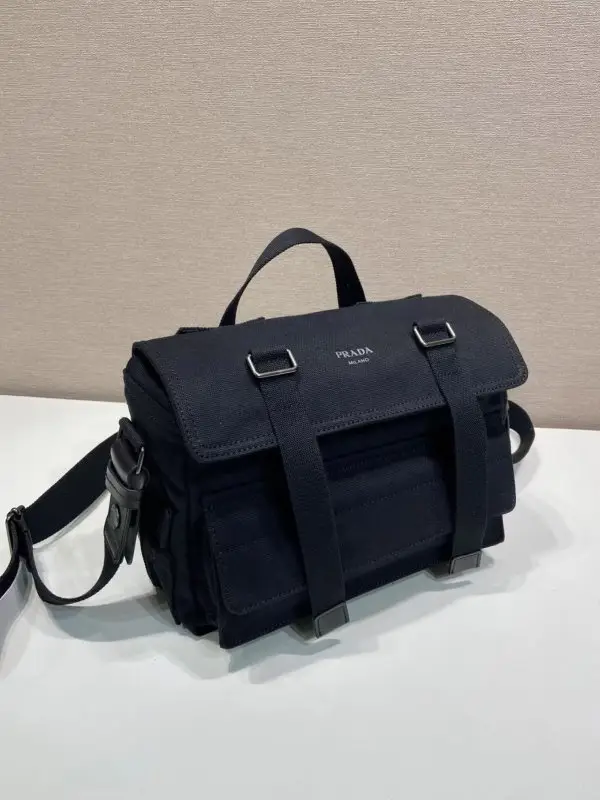 Prada Сумка месенджер 27 см 1BD408 з канваса — Фото 3