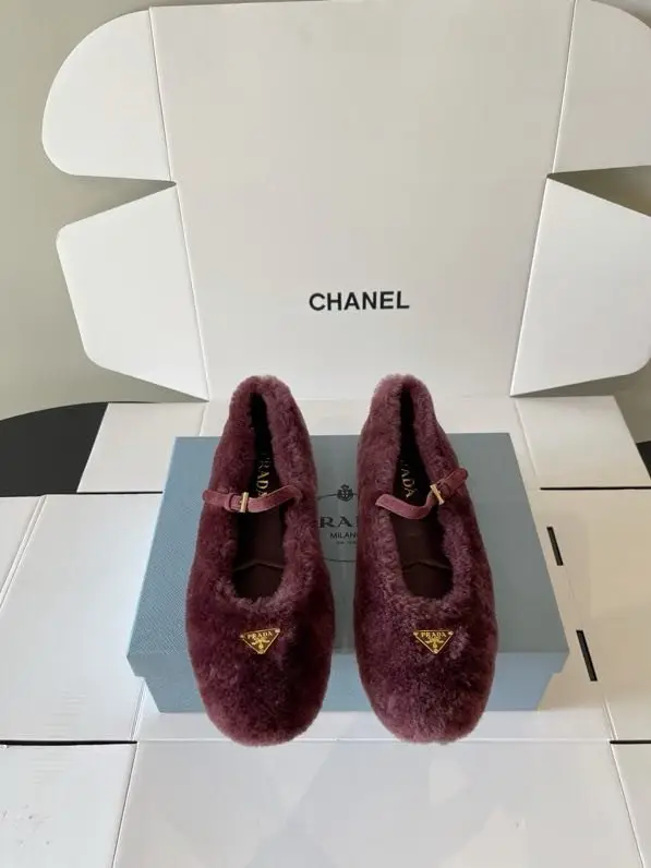 Prada — Ballerina of sheepskin
