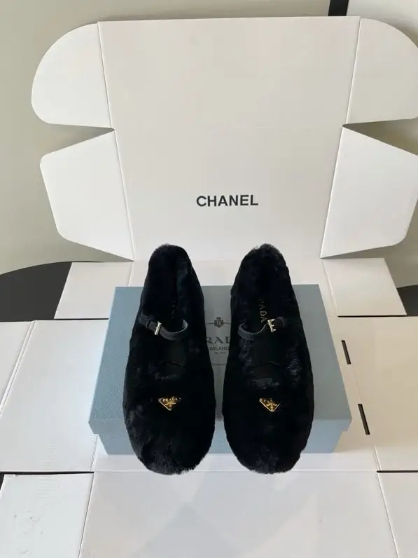 Prada — Ballerina of sheepskin