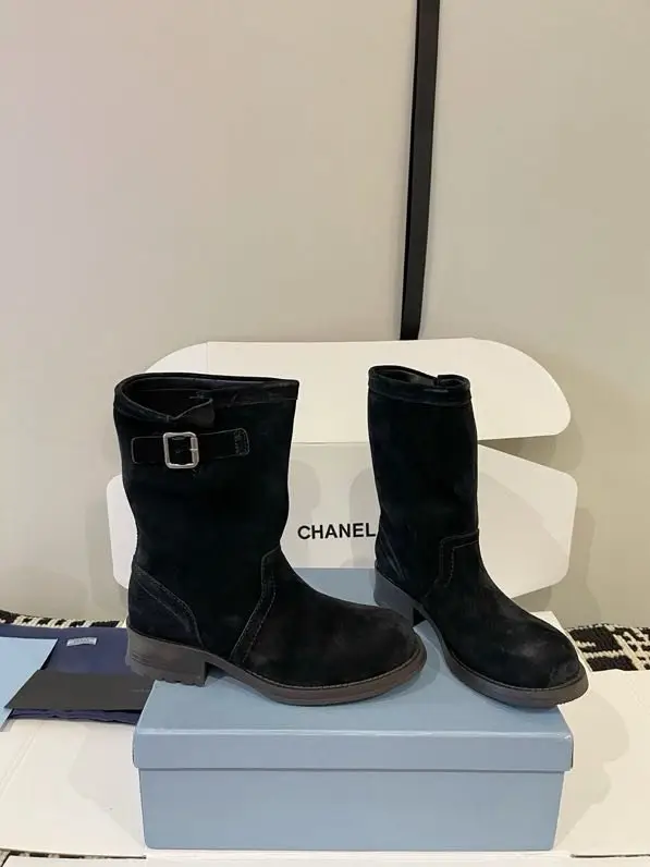 Prada — Байкерские ботильоны