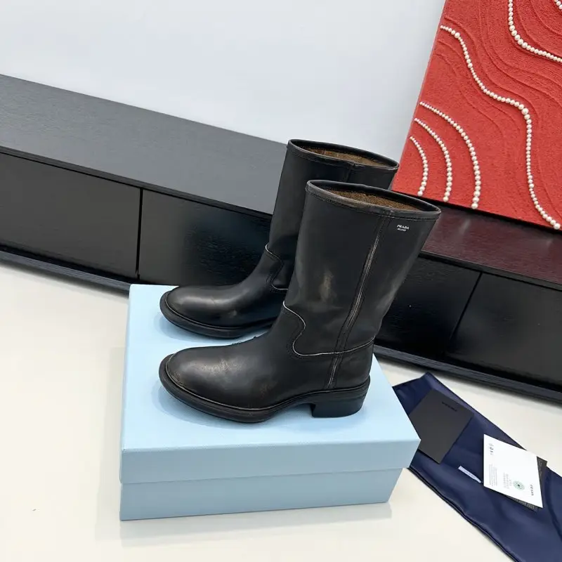Prada Boots leather women's — Photo 3