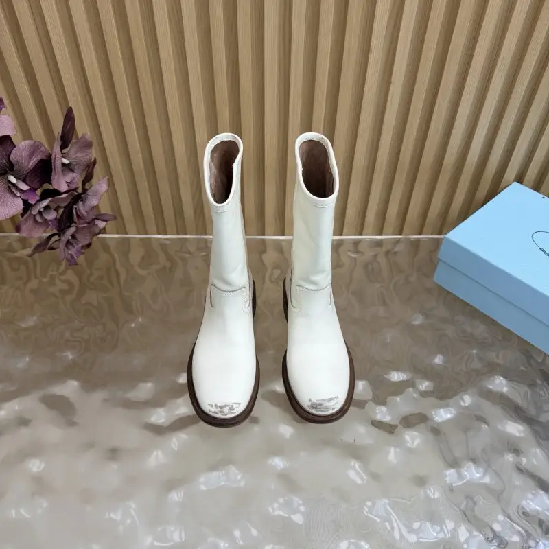 Prada Boots leather women's — Photo 4