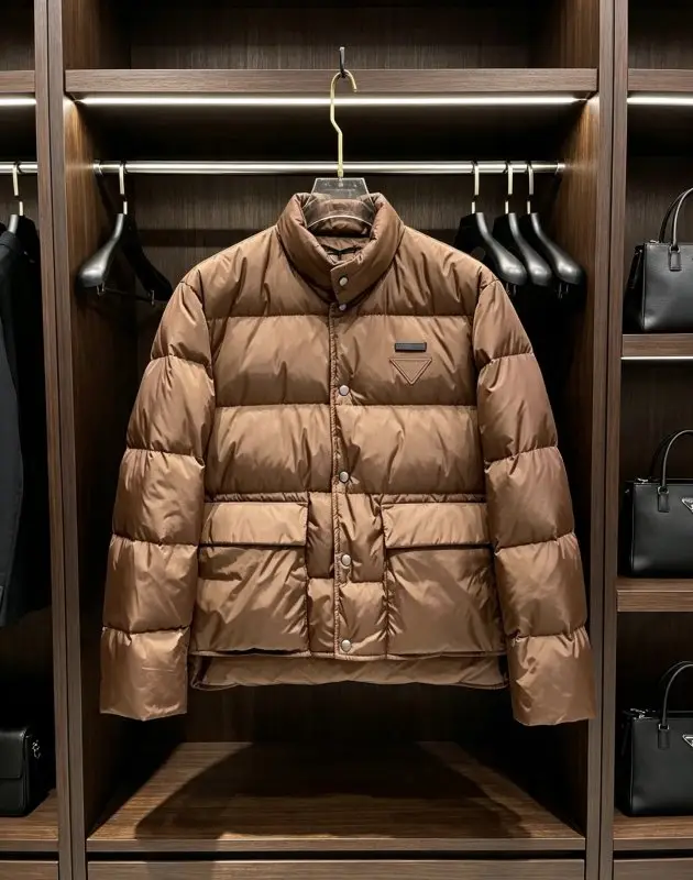 Prada — Пуховик мужской