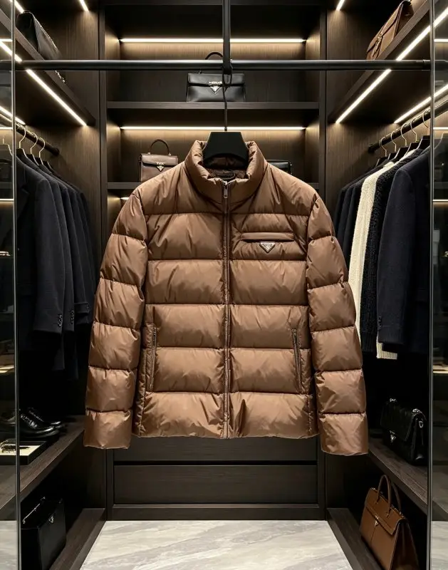 Prada — Пуховик мужской
